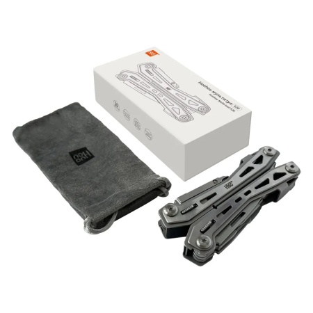 Мультитул HuoHou Multi-Tools-2 K20, 20 инструментов, HRC50, серебристый